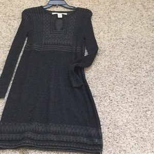 Long sleeve sweater dress